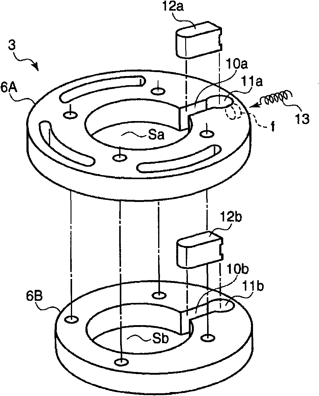 Multi-cylinder rotary compressor and refrigeration circulation device