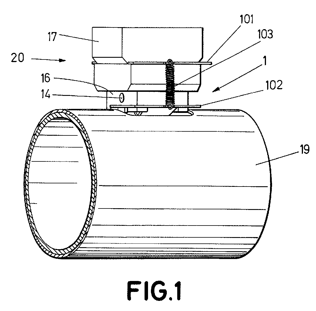Mold crucible system for connecting tubes and cables and method thereof