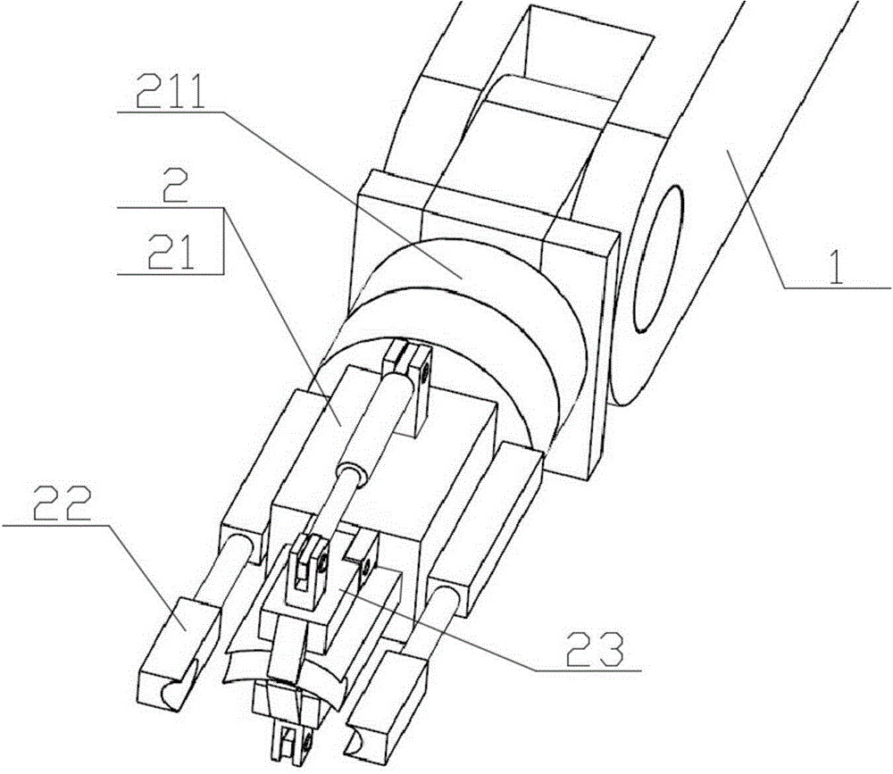 Disordered automatic tube grabbing and inserting unit for small U-shaped tubes of fin assembly