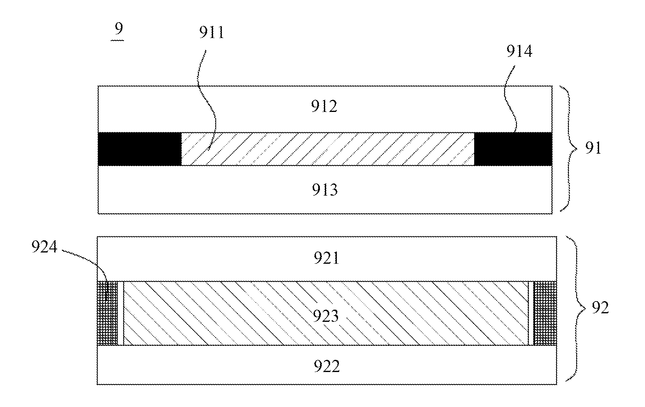 Touch sensitive display and method for manufacturing the same