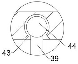 Polishing device capable of automatically adapting to different slopes in intelligent manufacturing