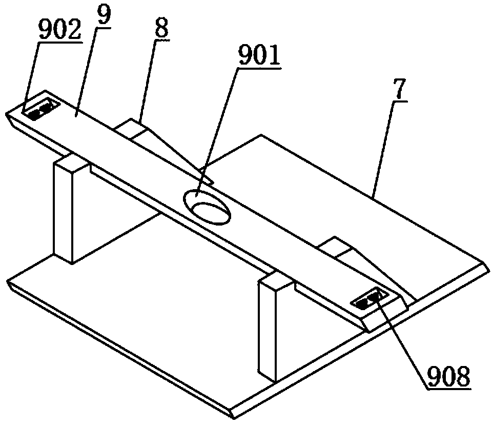 Device and method for collecting electrolyte in AGM partition board