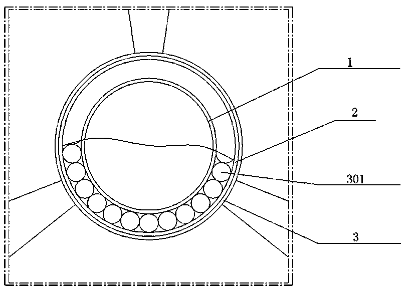 Rust removal anticorrosion platform and method for flat bottom storage tank inner wall