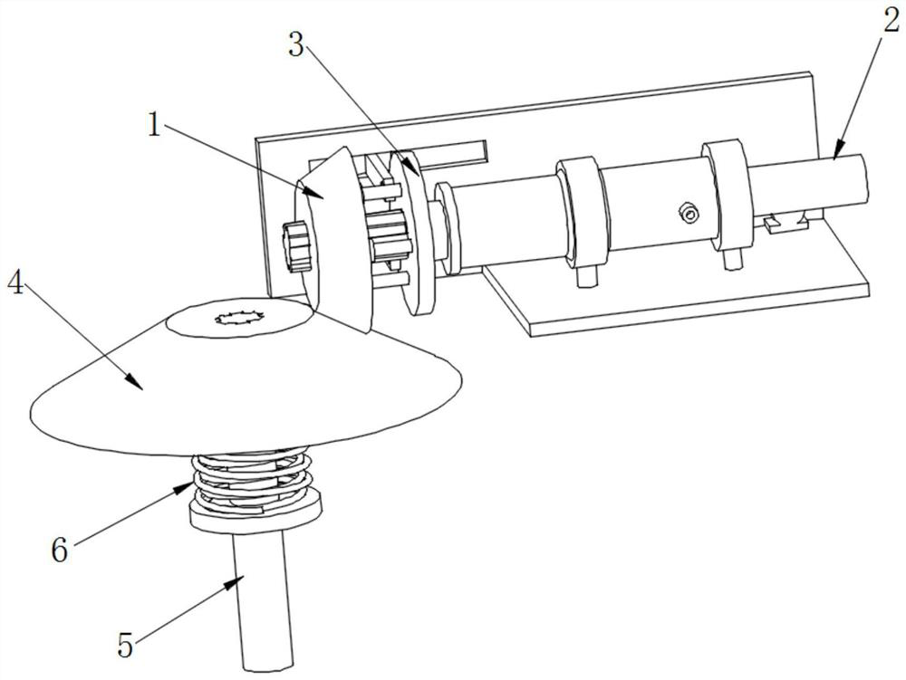 Friction disc type continuously variable transmission and continuously variable speed regulation method