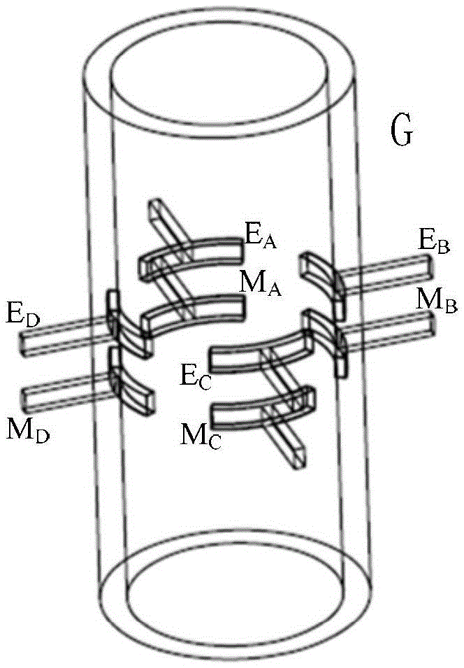 Gas-liquid phase holdup measurement and verification method based on modal transfer complex network