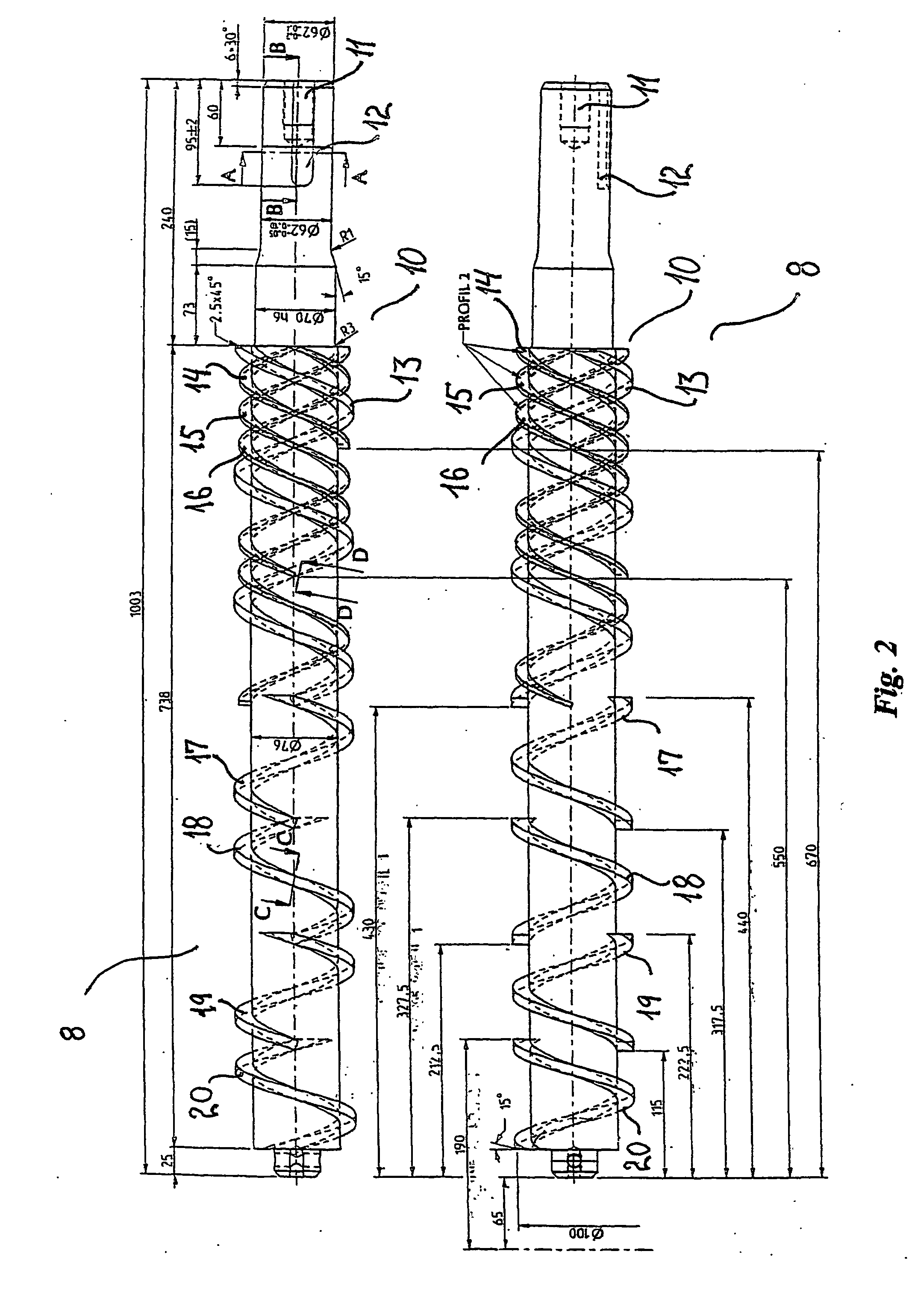 Apparatus for the production of ice-cream mass with solid ingredients