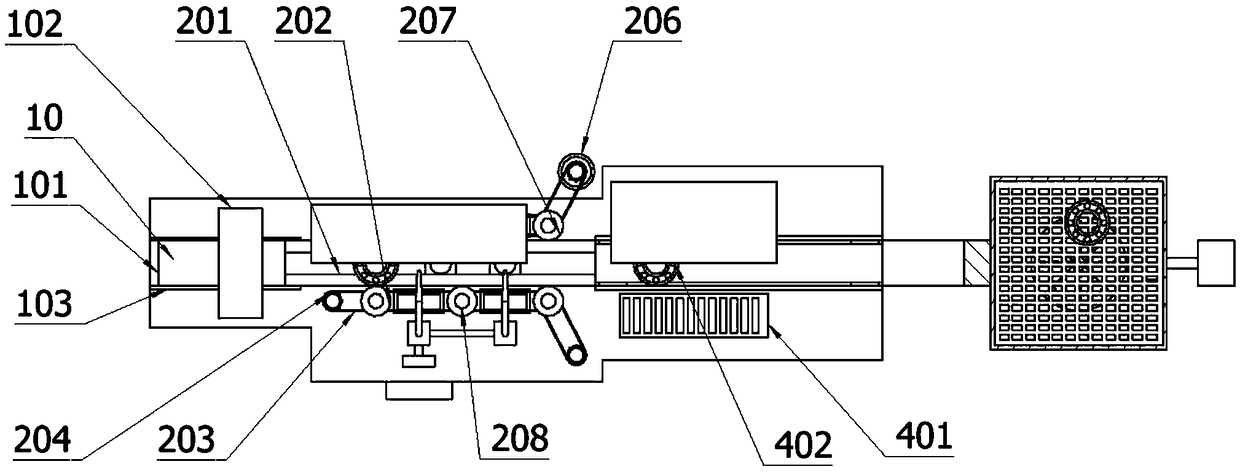 Bearing cleaning integrated machine