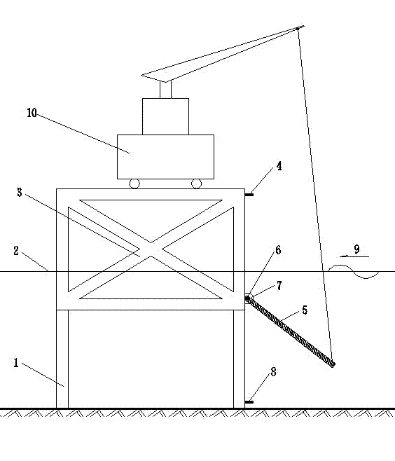 Gate type seawall