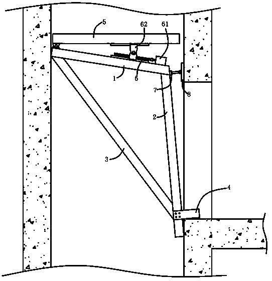 Elevator shaft operation platform