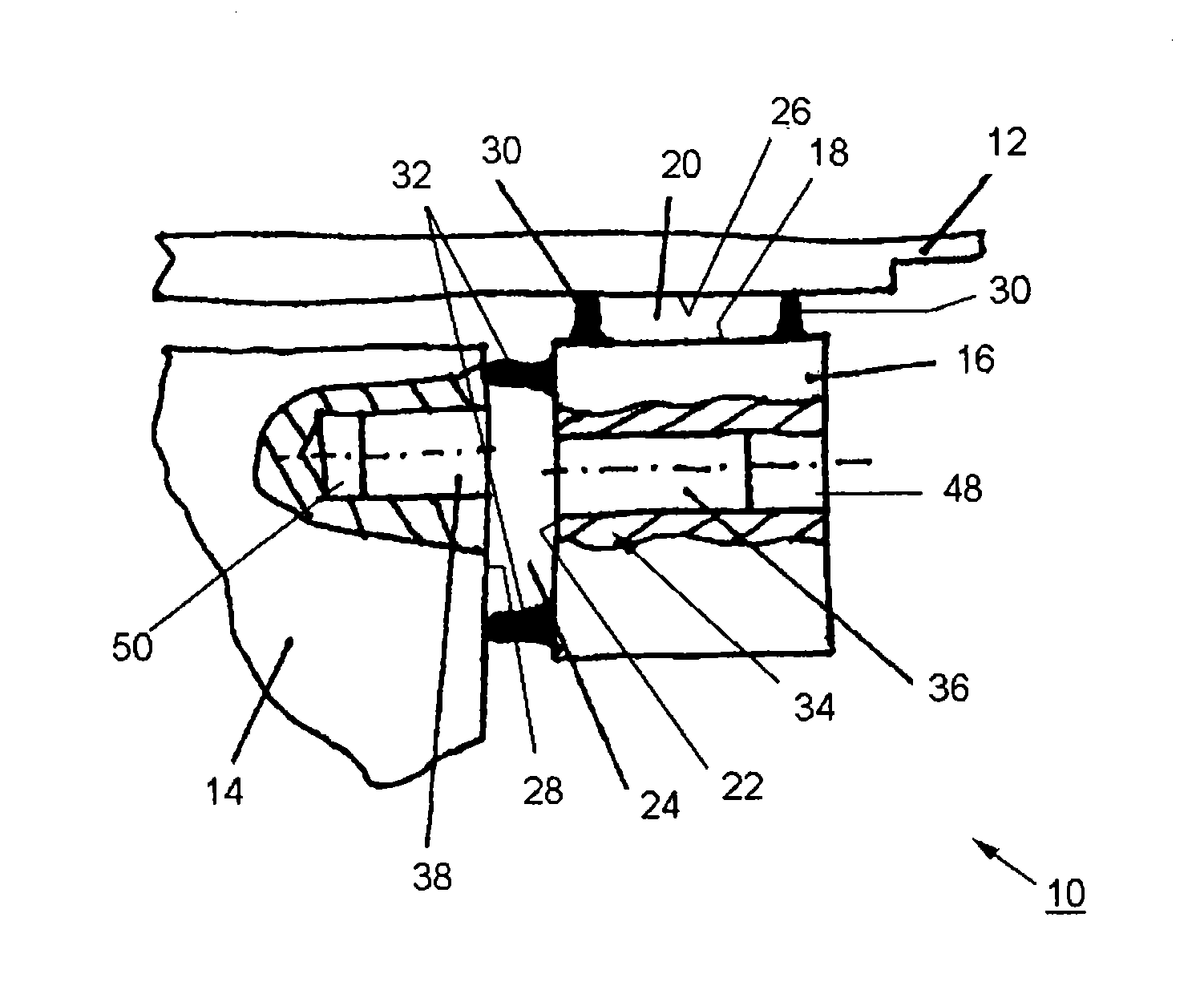 Device for fixing workpieces on a workpiece carrier and method for machining workpieces