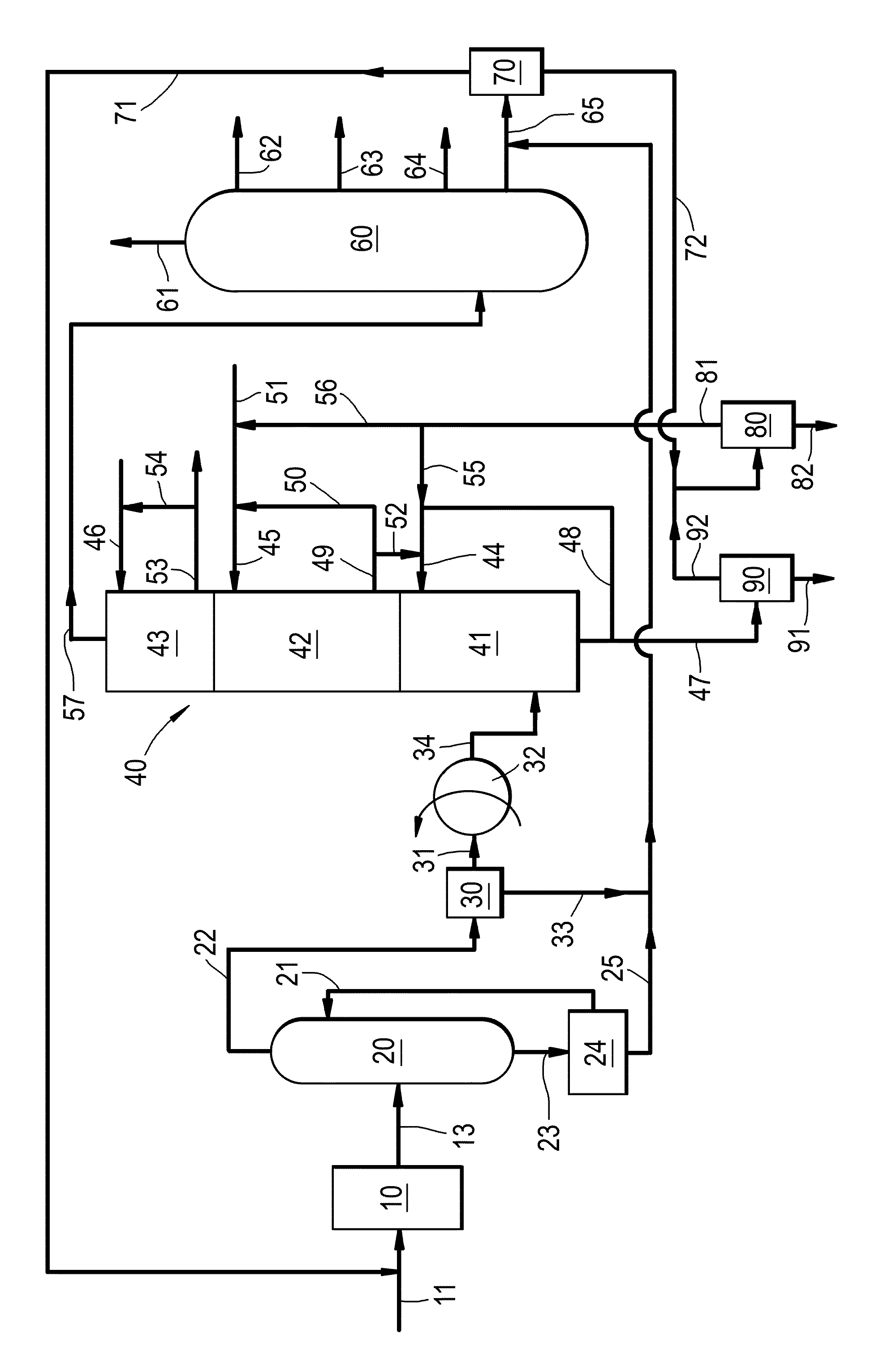 Process for the preparation of an olefinic product from an oxygenate