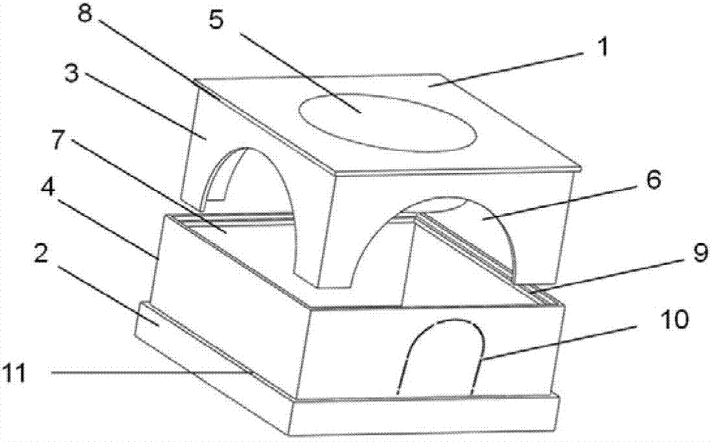 Combined type box-packed wine bottle support