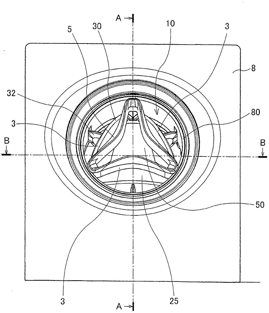 Damper opening and closing device