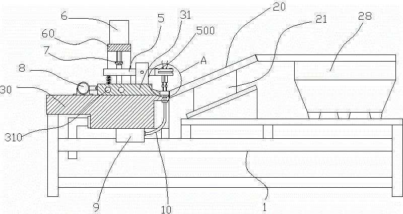 Microphone sorting device capable of charging automatically