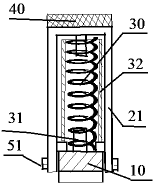 Spoke spring combination tire