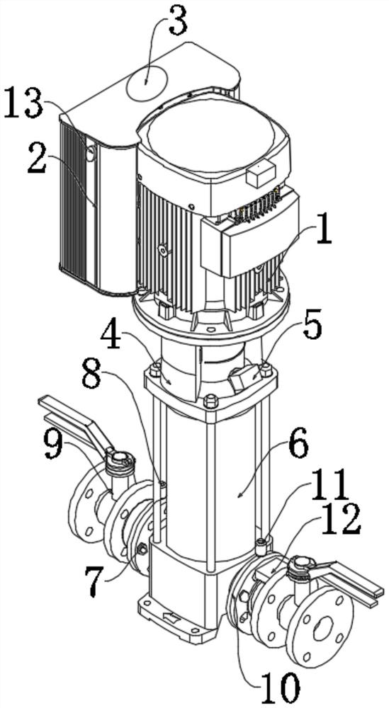 Digital integrated internet-of-thing permanent magnet variable frequency pump