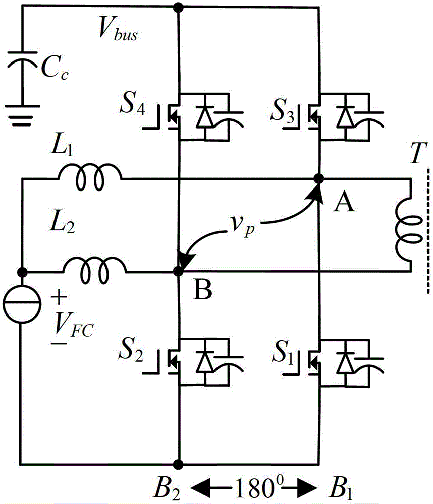 High-gain isolated type direct current-direct current (DC-DC) convertor
