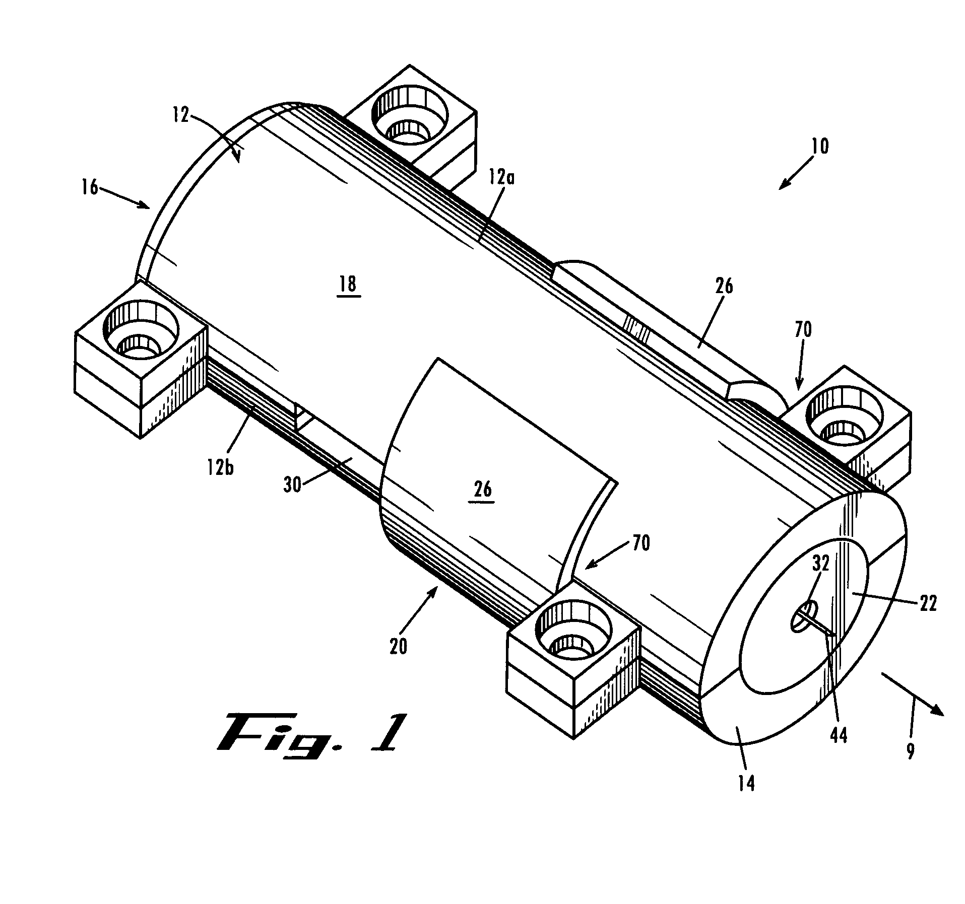 Lancing device with floating lancet