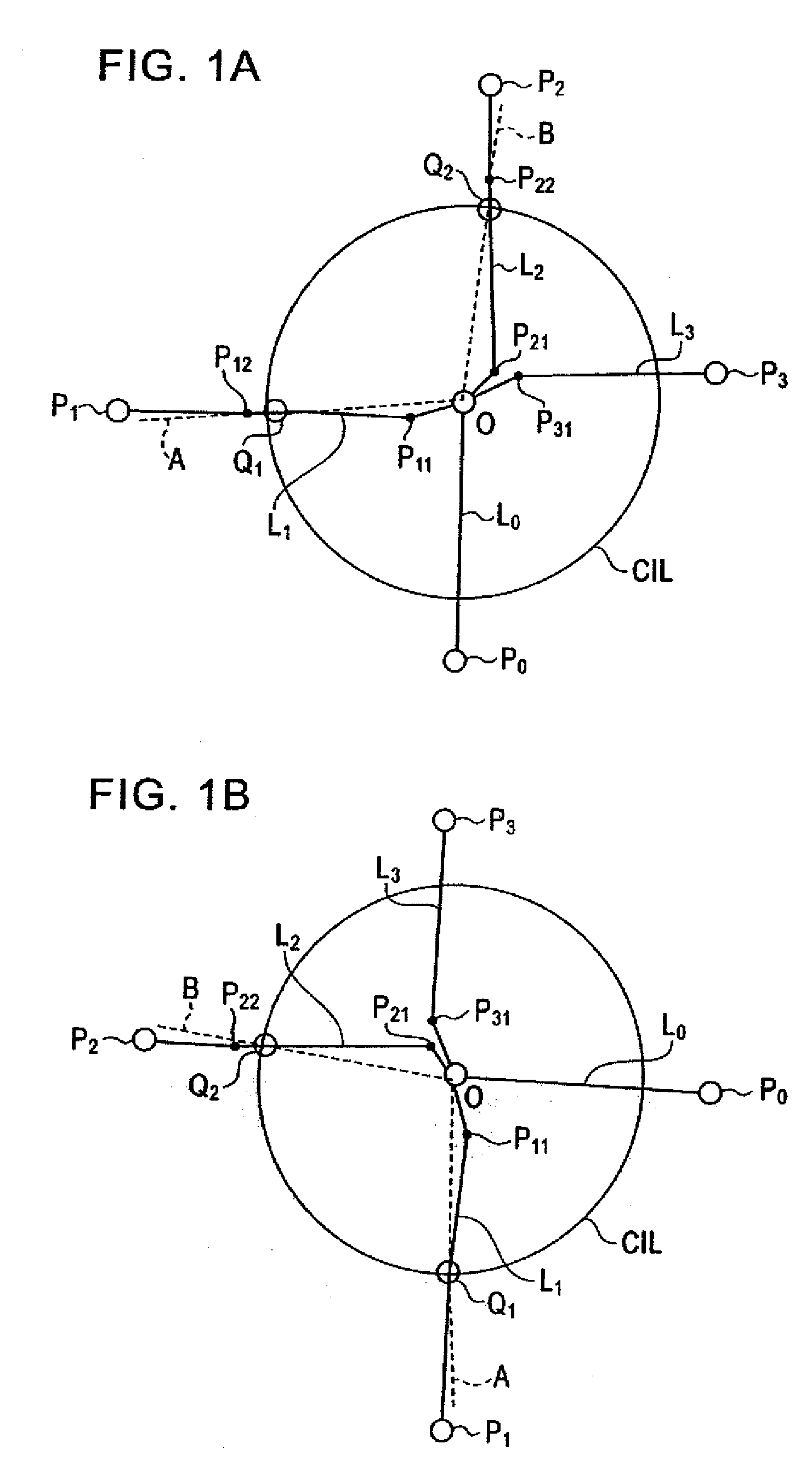 Navigation system, enlarged intersection image displaying method used in the system, and map information generating method