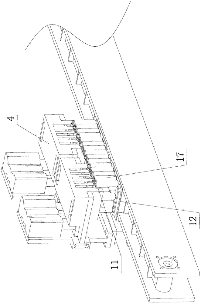 Bundling mechanism of automatic cell boxing machine