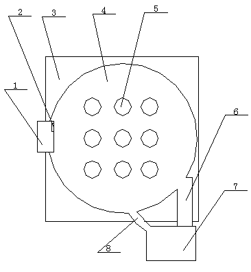 Self-made painting drying device