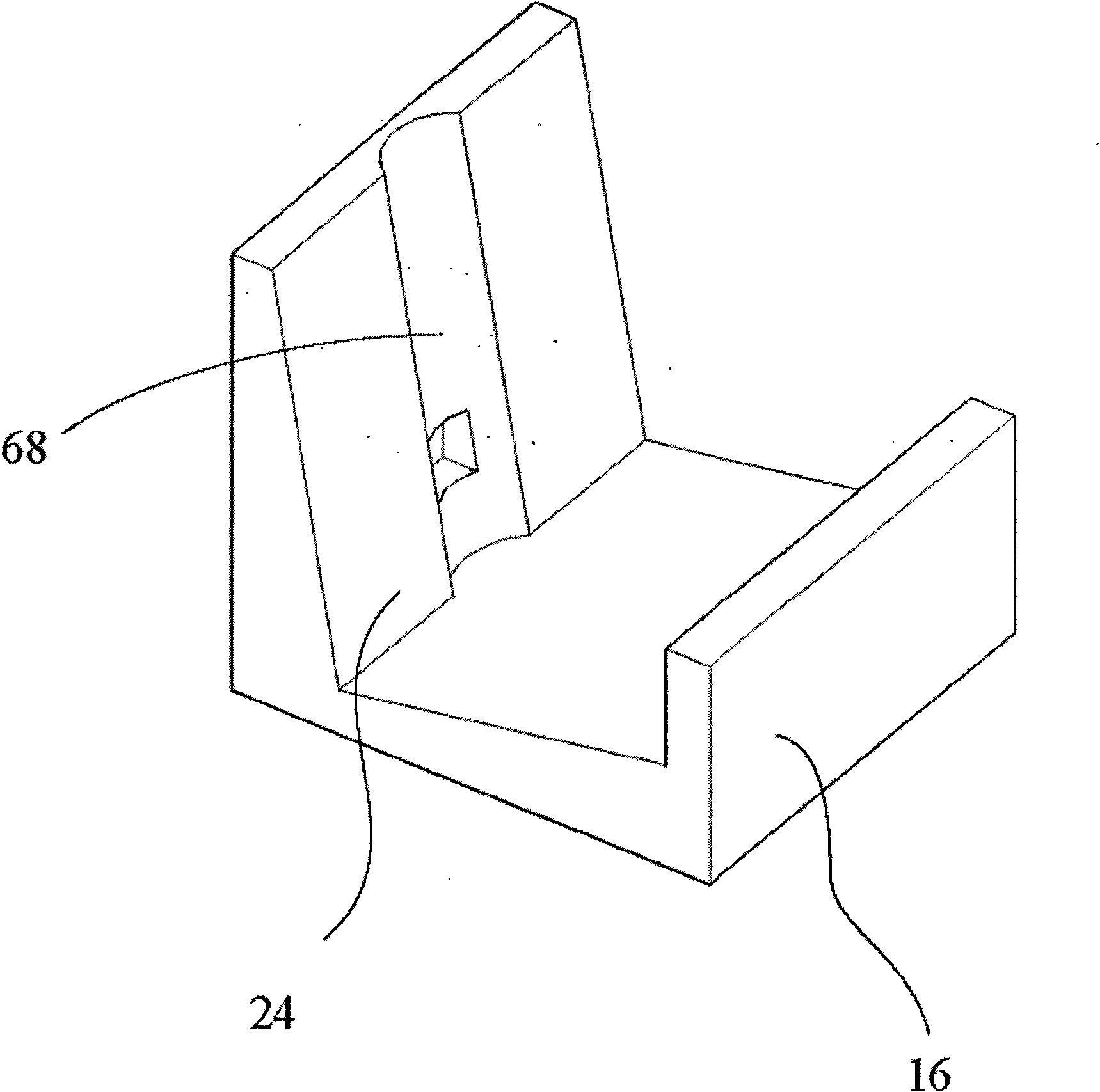 Liquid crystal residue alarm system and method thereof