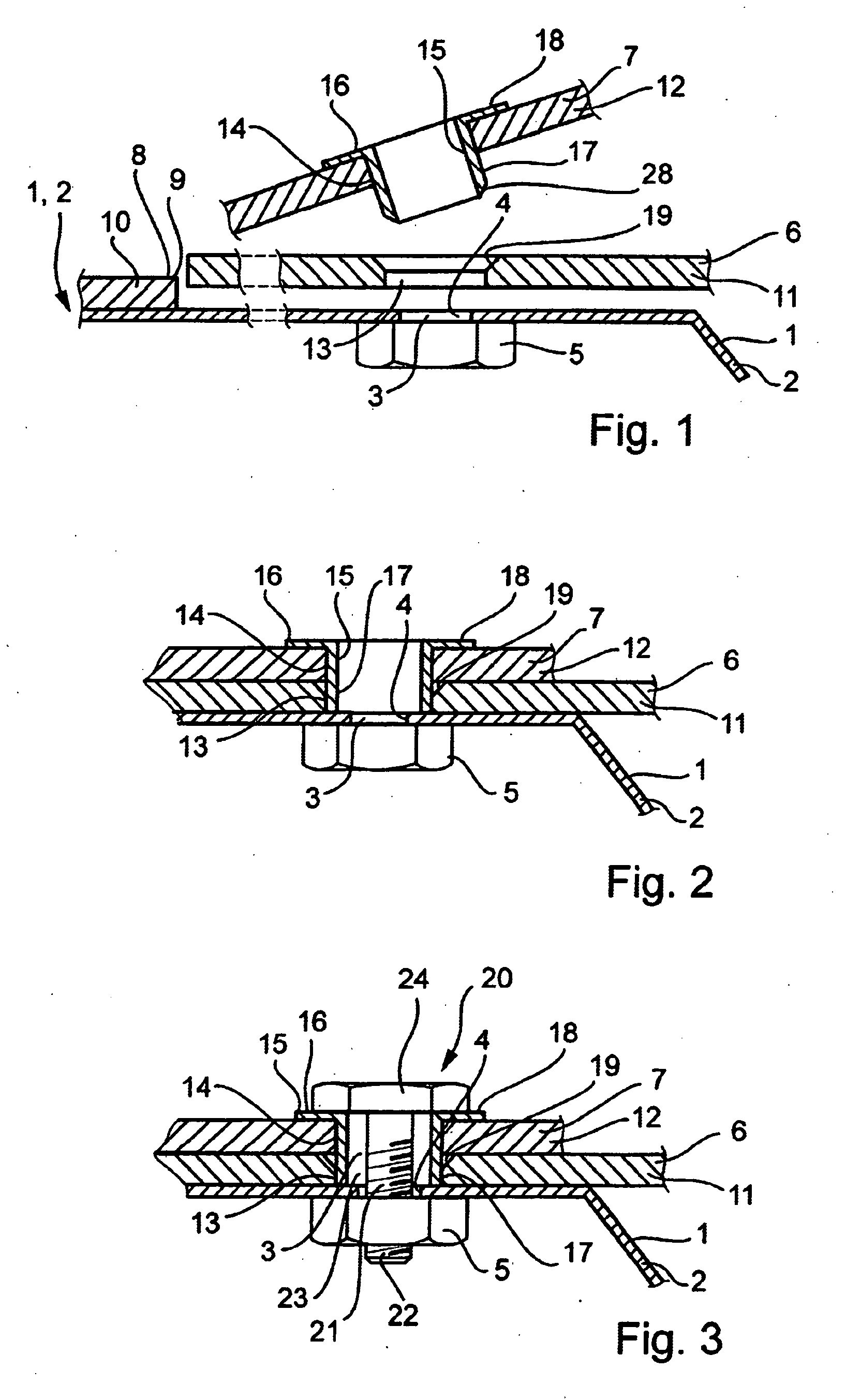 Method for aligning and mounting two components on a support member in a positionally accurate manner
