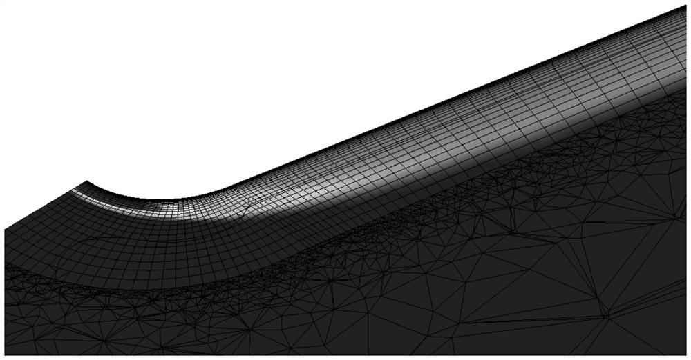 Hybrid grid-based complex structure aerodynamic thermal environment analysis method and system