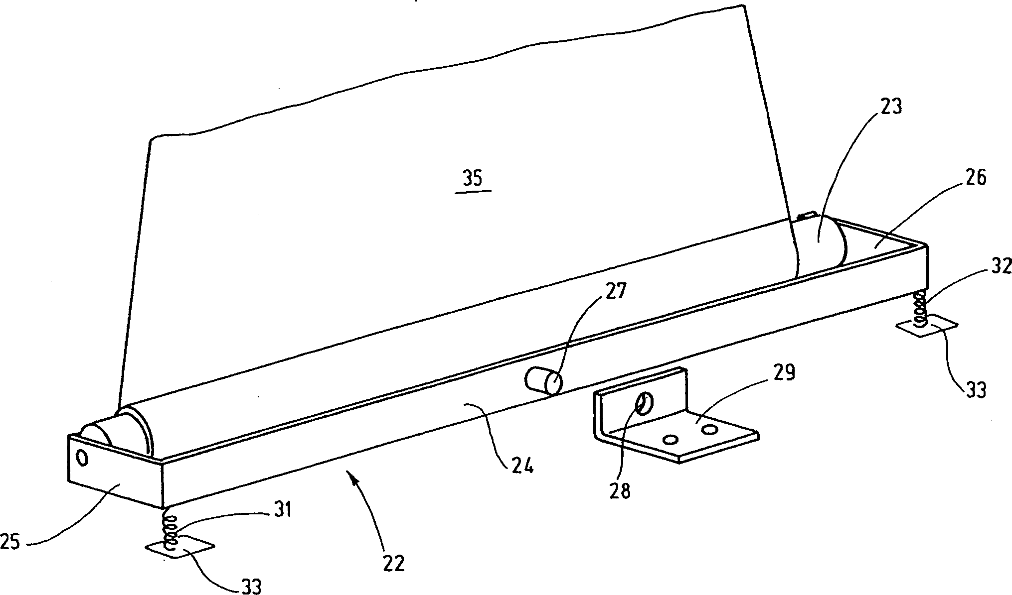 Rolling-up car window sun-shading screen with rolling compensation