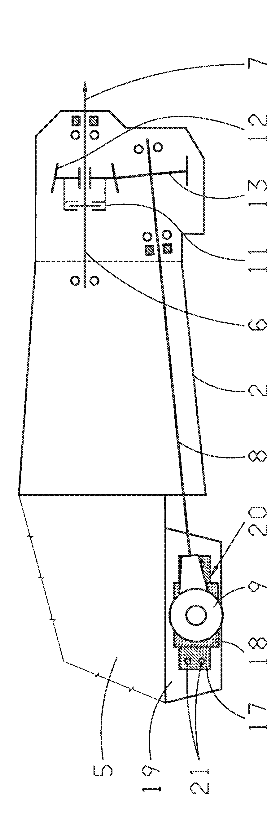 Drive train arrangement for a vehicle