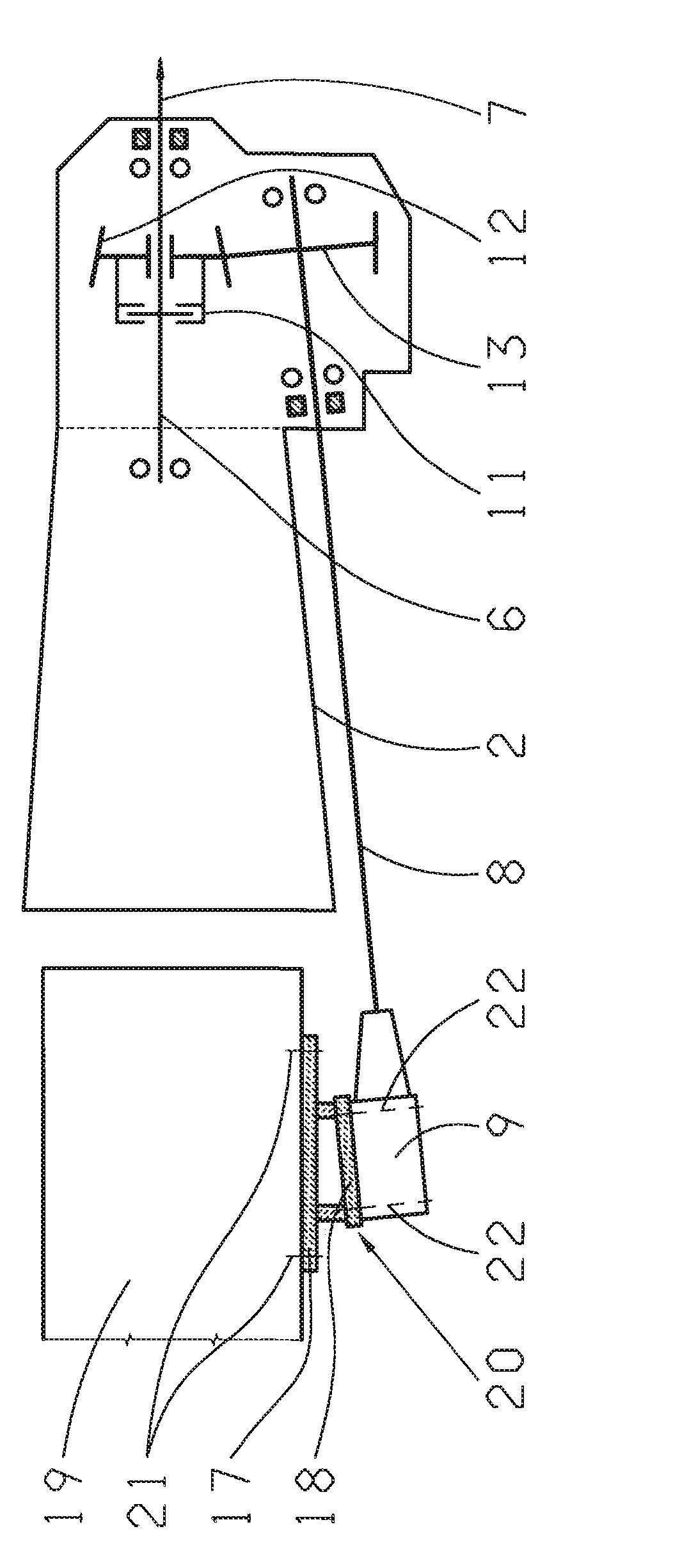 Drive train arrangement for a vehicle