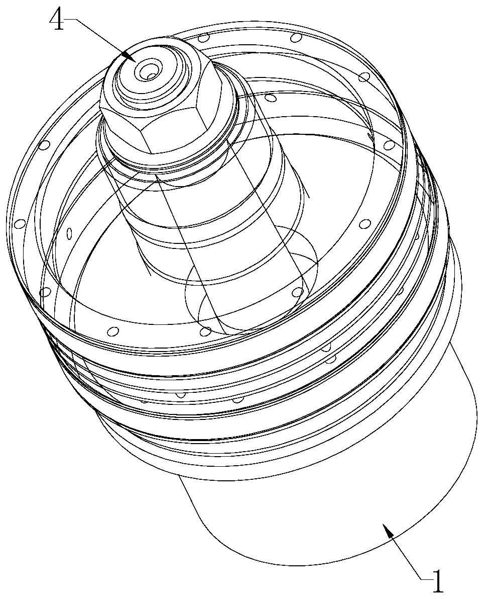 Workpiece self-centering elastic removal device