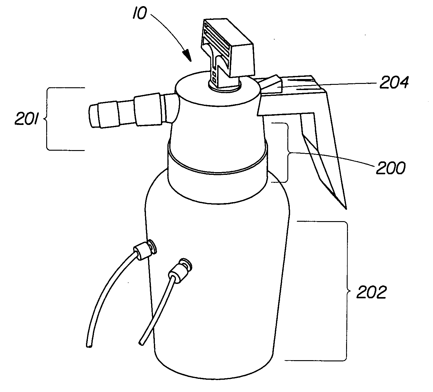 Portable bio-chemical decontaminant system and method of using the same