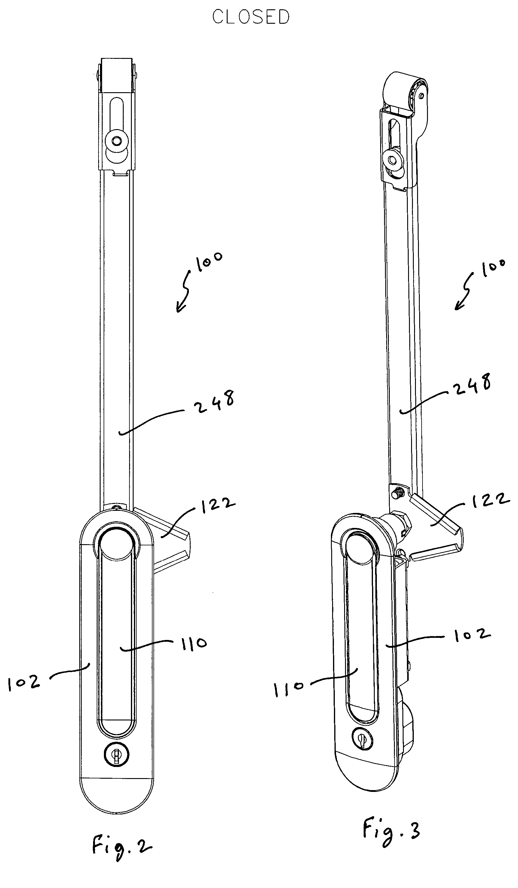 Compression latch mechanism