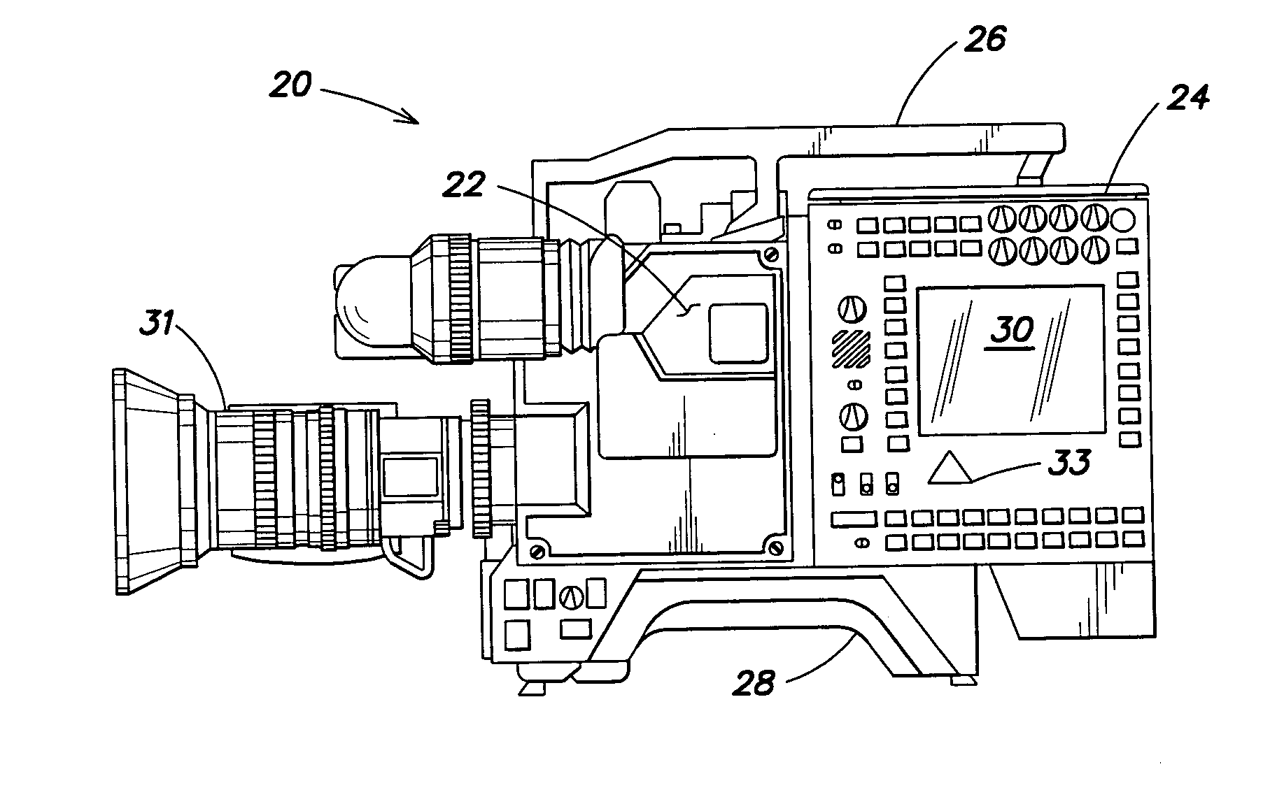 Combined editing system and digital moving picture recording system