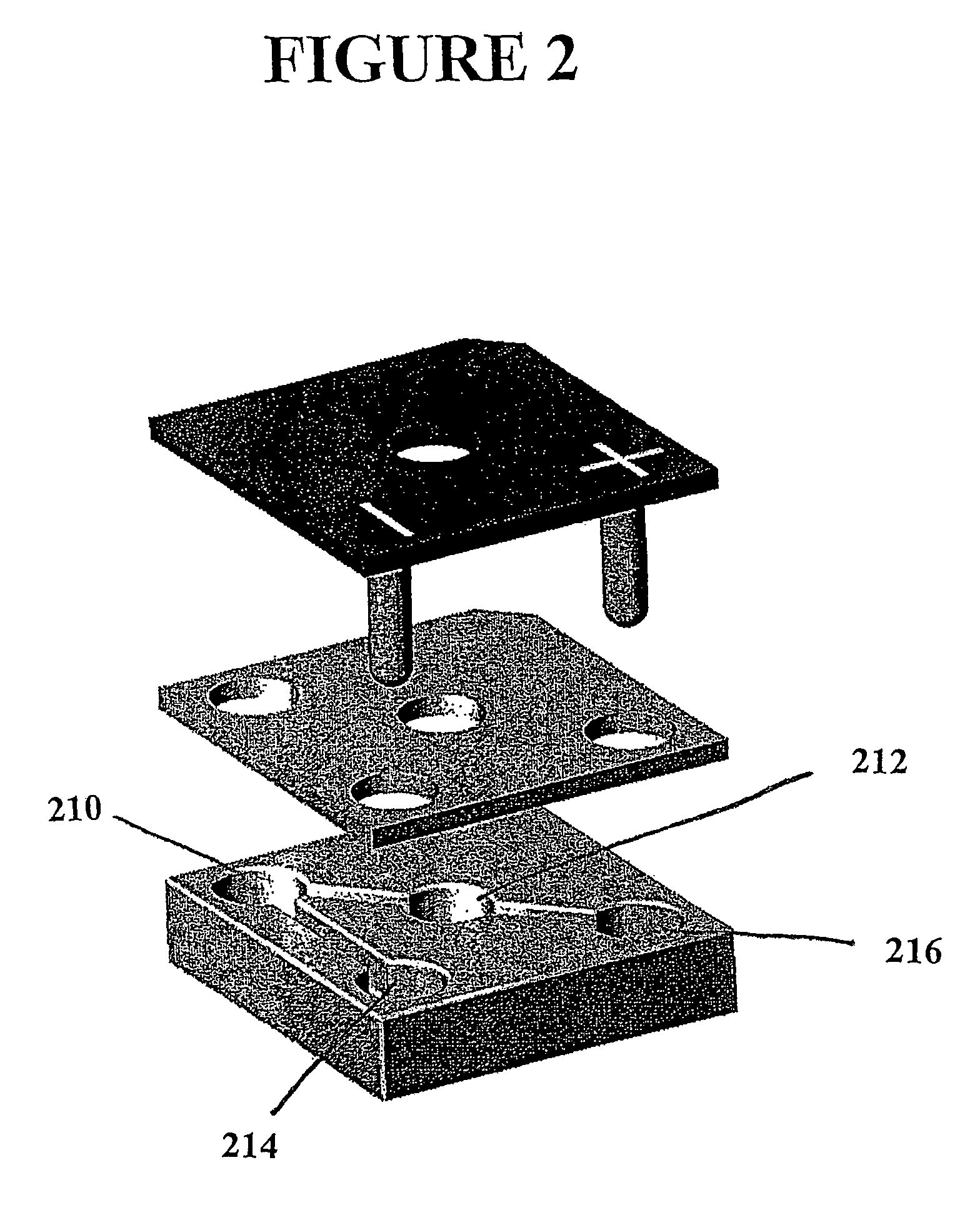 Microstructure apparatus and method for separating differently charged molecules using an applied electric field