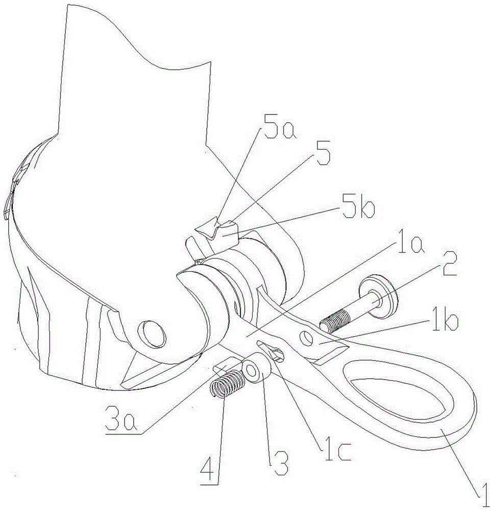 Handle self-locking mechanism and folding joint