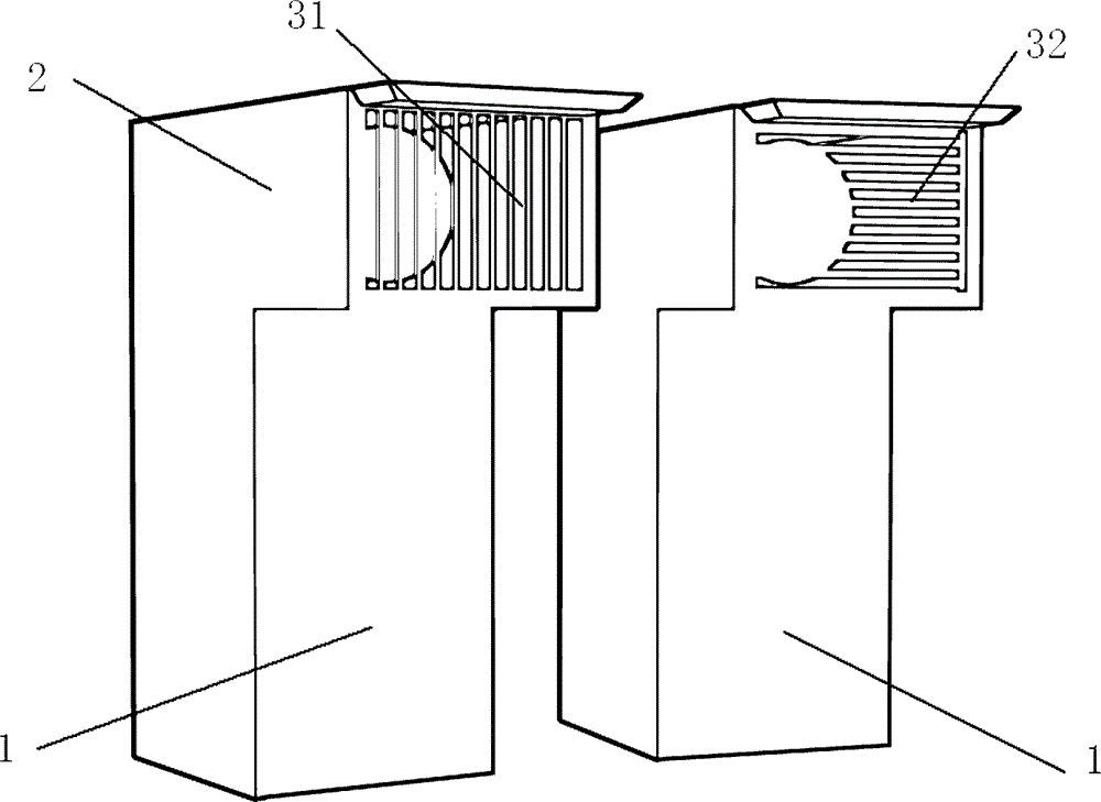 Laser projector for reversing