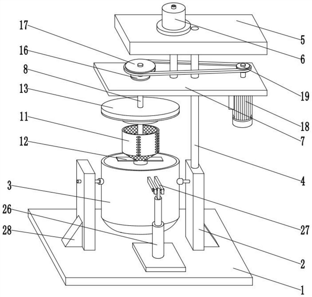 A clear pinellia cooking device