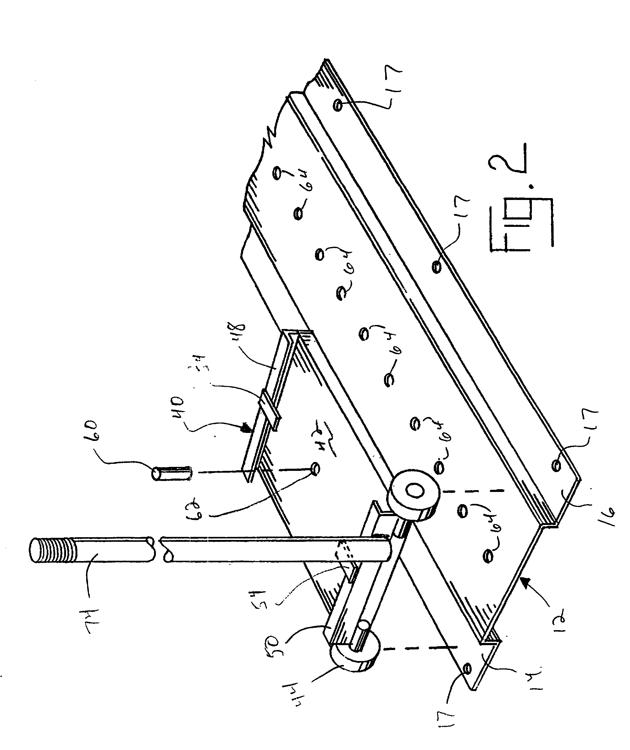 Manually positioned wheel chocking apparatus