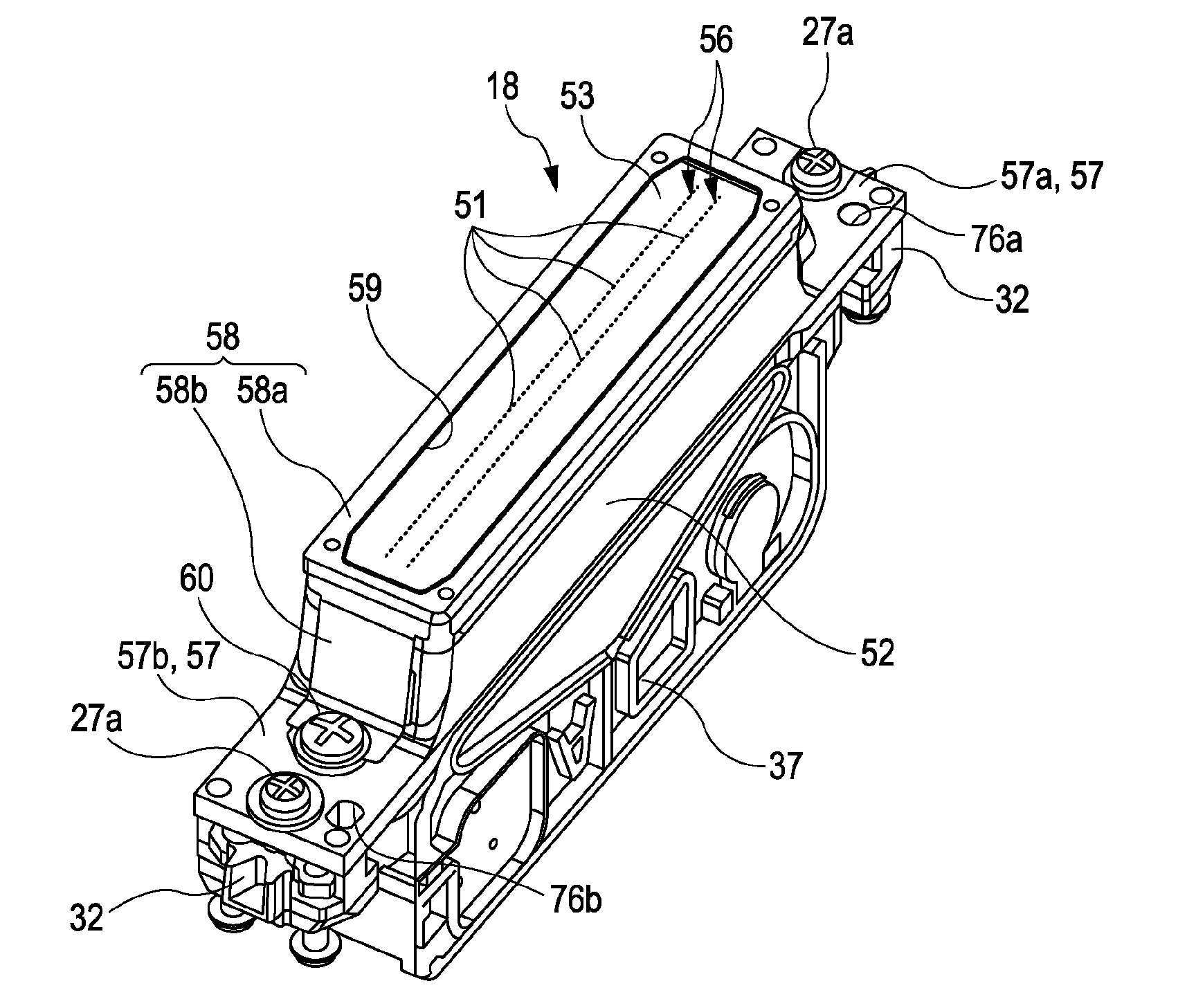 Liquid ejecting head unit and liquid ejecting apparatus