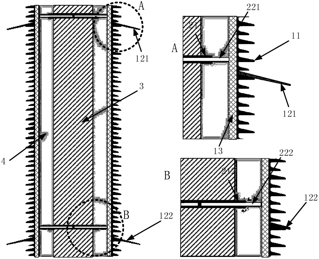 A design method for auxiliary sheds of DC voltage divider