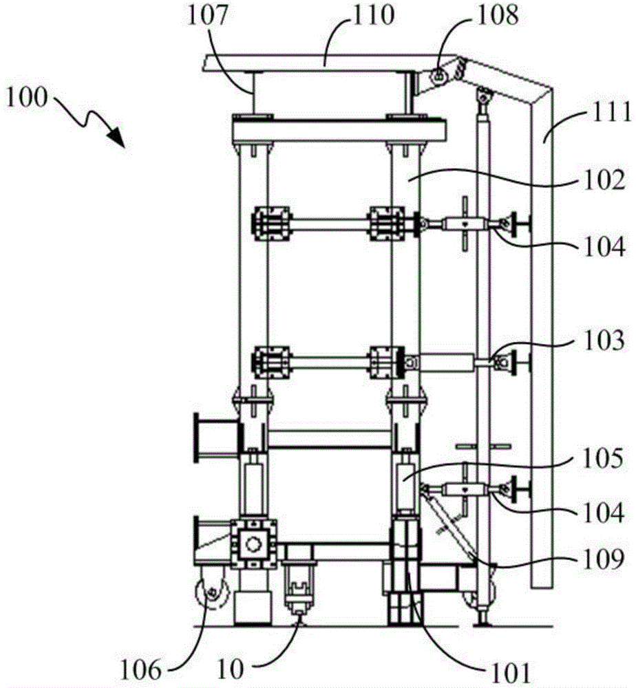 Split integrated underground passage steel mold plate trolley and construction method thereof