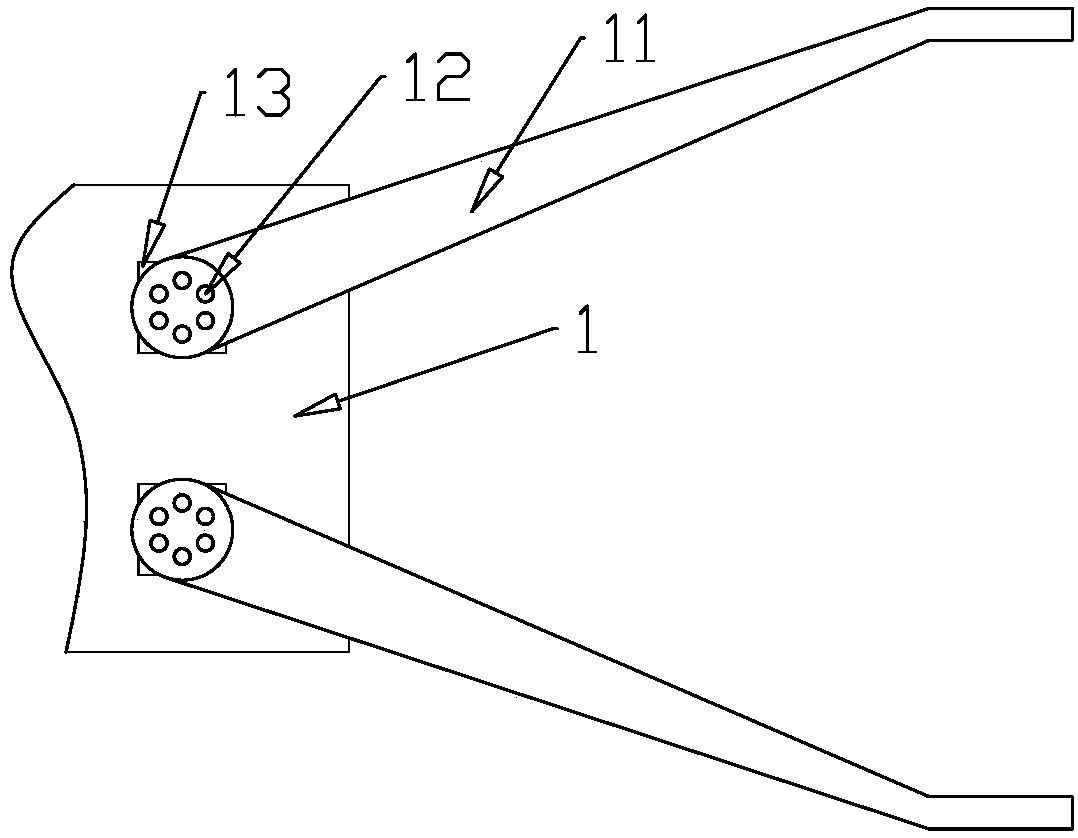 Simple type micro tillage machine used by ordinary farmer