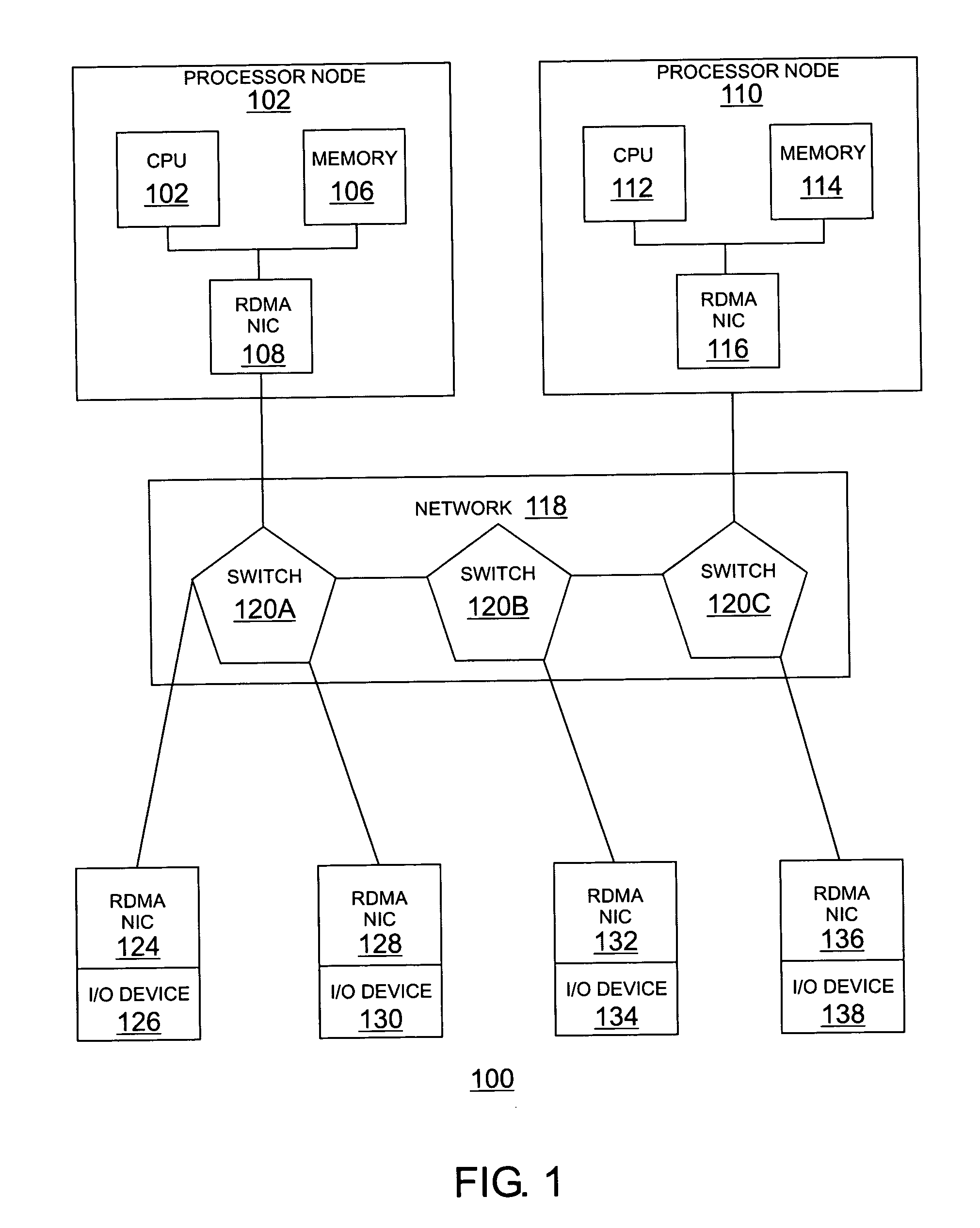 Method and apparatus for acknowledging a request for a data transfer