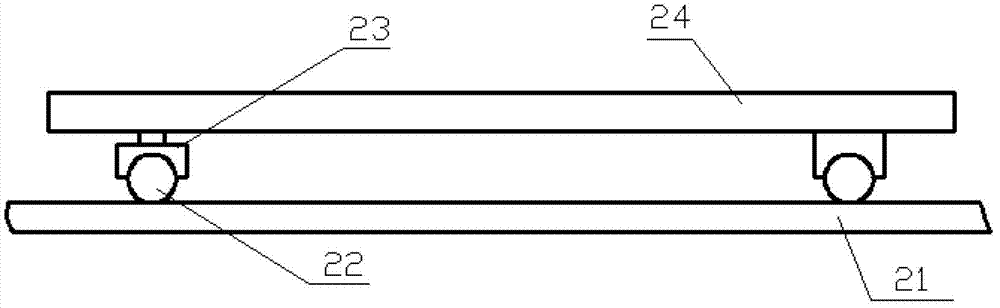 Tooling for efficiently manufacturing wide thick plate blank for wide thick plate rolling machine and manufacture method thereof