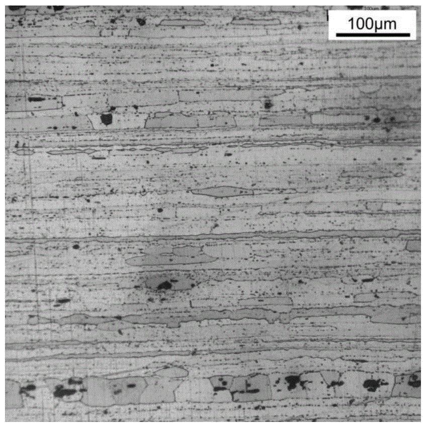 A processing method for improving the mechanical properties of 7050‑t7451 aluminum alloy thick plate