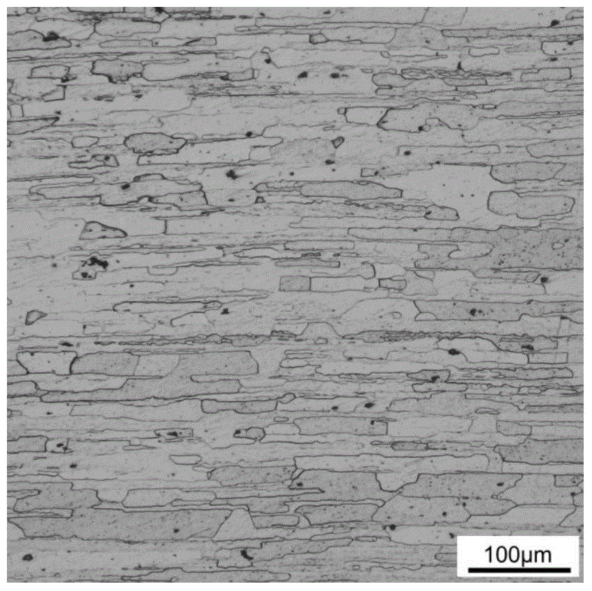 A processing method for improving the mechanical properties of 7050‑t7451 aluminum alloy thick plate