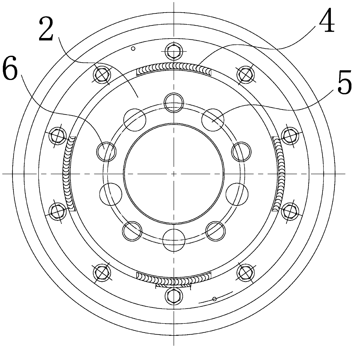 Anti-off type ATV wheel rim and manufacturing method of the rim