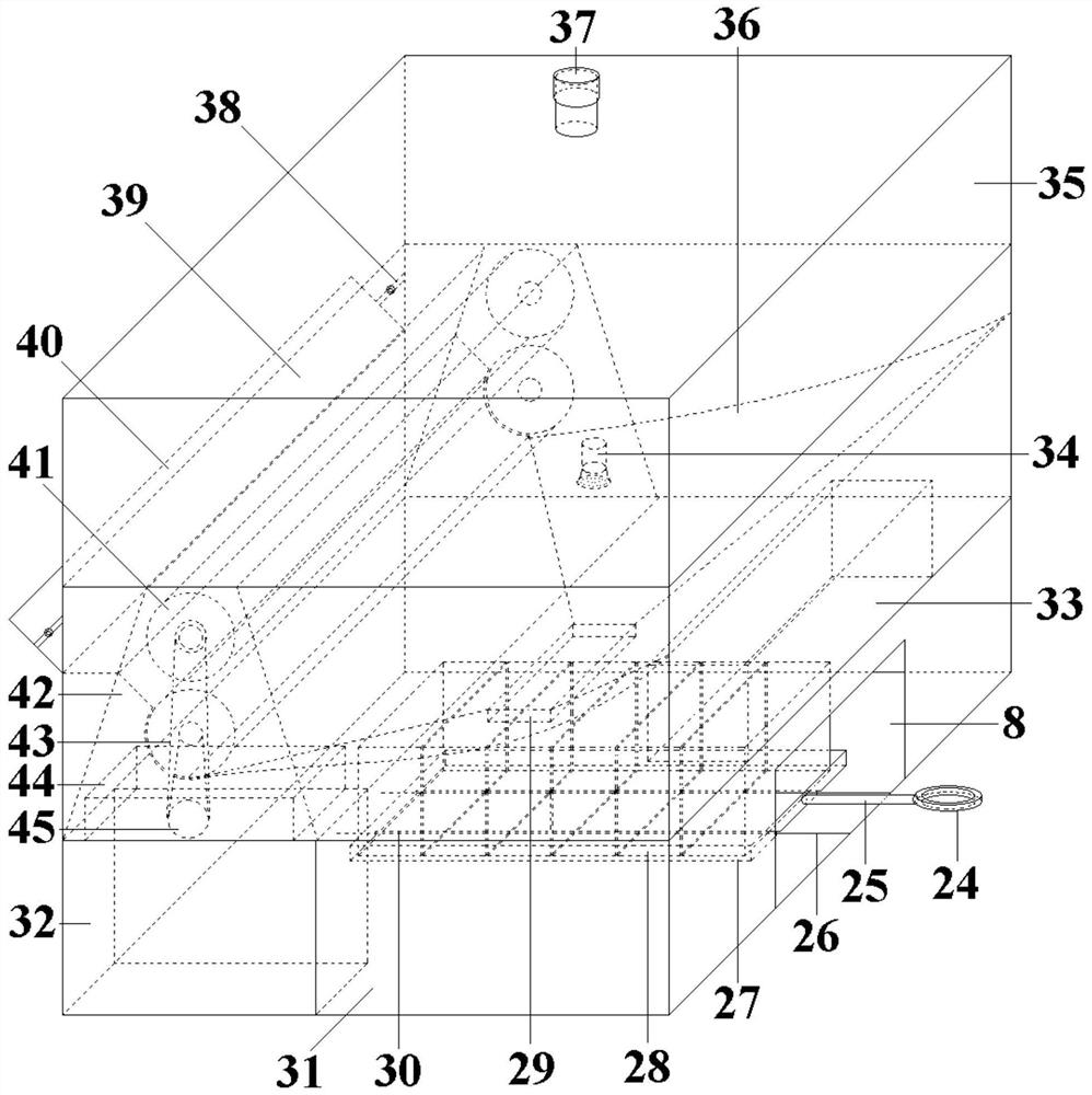 Field corn straw in-situ silage quantitative block processing and production device
